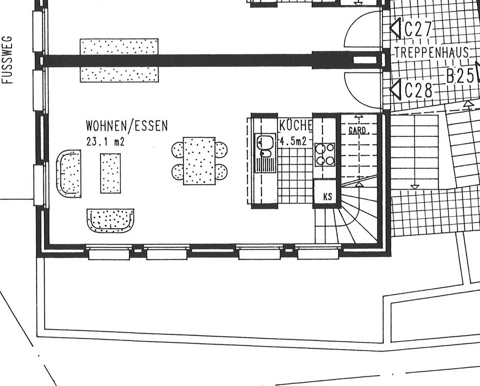 2.5 Zimmer Maisonette in Klingnau – Foto 9 von 10
