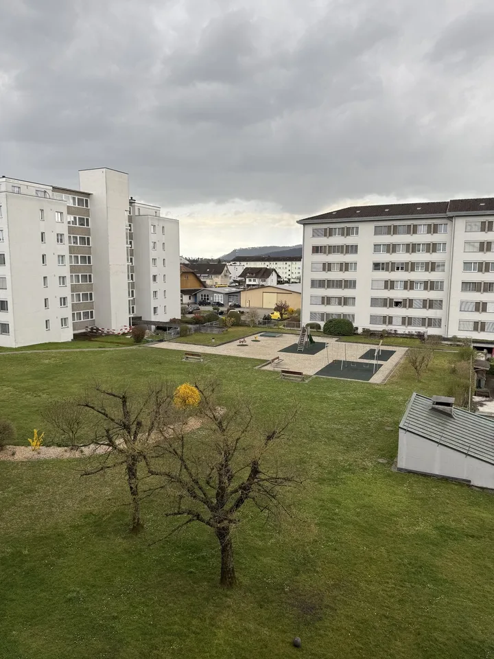 Moderne totalsanierte 4.5-Zimmer-Wohnung mit Balkon und Garage in Böttstein