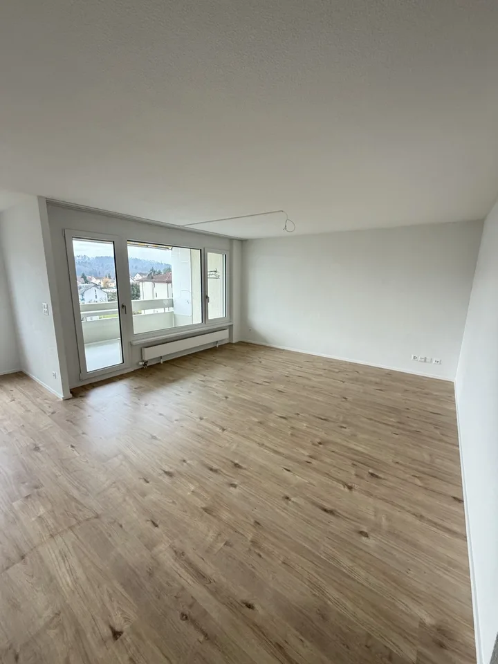 Moderne totalsanierte 4.5-Zimmer-Wohnung mit Balkon und Garage in Böttstein