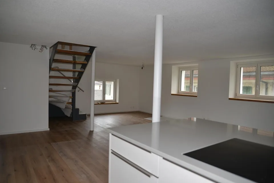 Attika-Wohnung mit Terrasse über den Dächern von Bad Zurzach