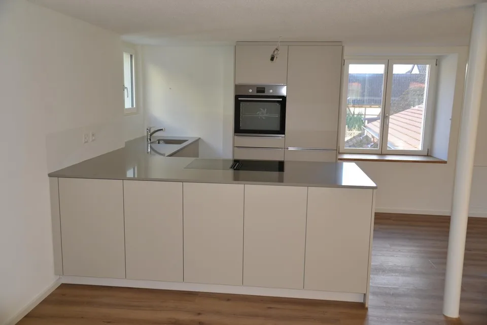 Attika-Wohnung mit Terrasse über den Dächern von Bad Zurzach