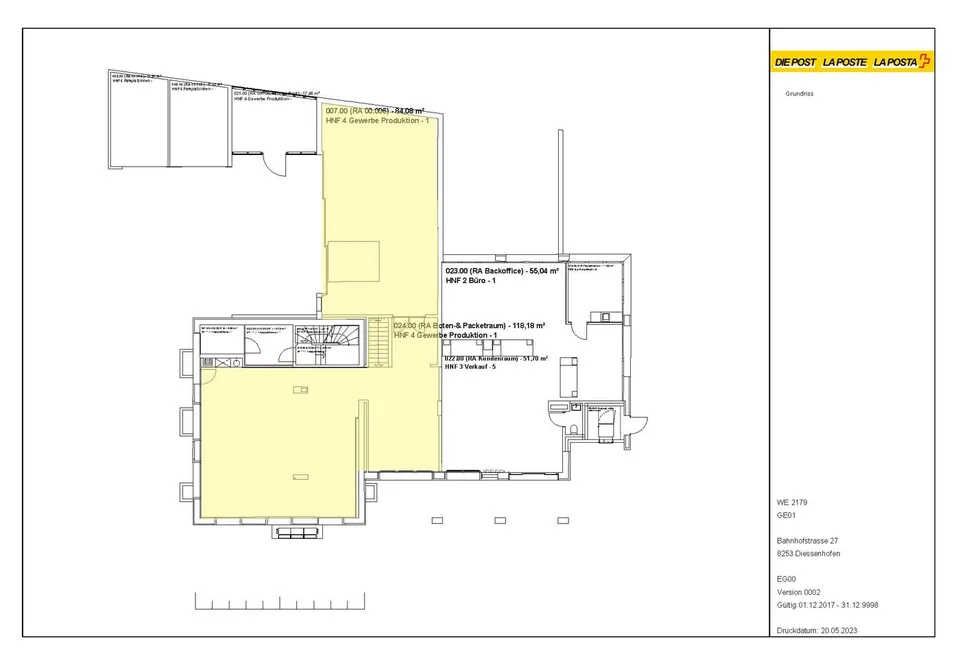 Bahnhofstrasse 27, 8253 Diessenhofen - CHF 2’272 inkl. NK pro Monat – Foto 16 von 17