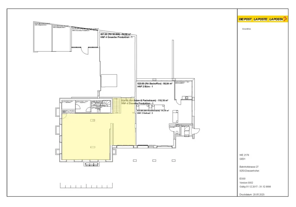 Bahnhofstrasse 27, 8253 Diessenhofen - CHF 1’639 inkl. NK pro Monat – Foto 14 von 15