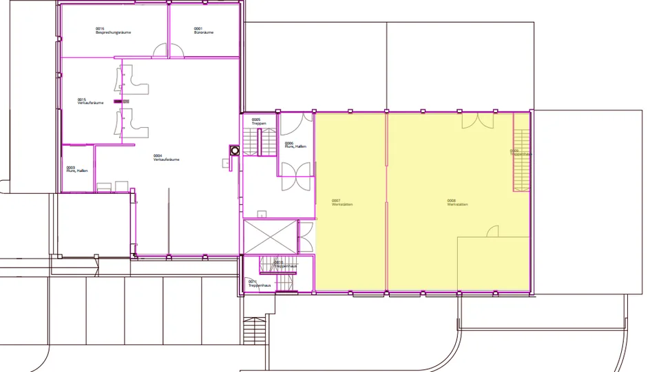 Gewerbefläche EG und Lager/WC 1.UG, Total ca. 146m2 zzgl. der Anlieferung – Foto 14 von 14