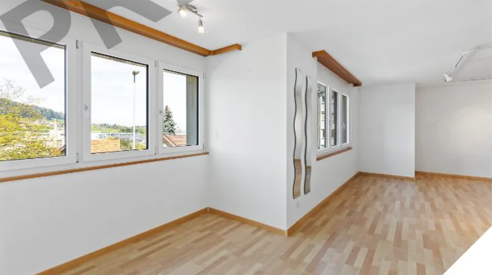 Maison de famille spacieuse de 6,5 pièces avec cheminée, jardin et accès direct au garage à Herisau