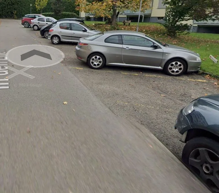 Parkplatz in den Erlen 6/8 in Abtwil zu vermieten.