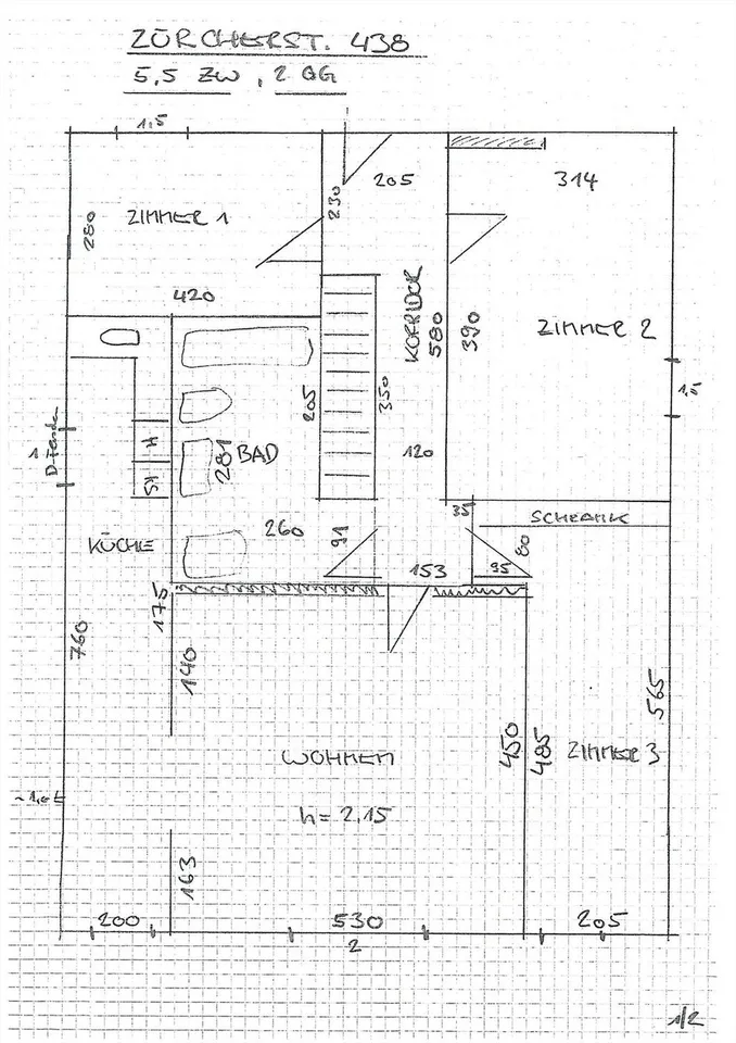 5.5 Maisonettwohnung zu vermieten – Foto 13 von 13