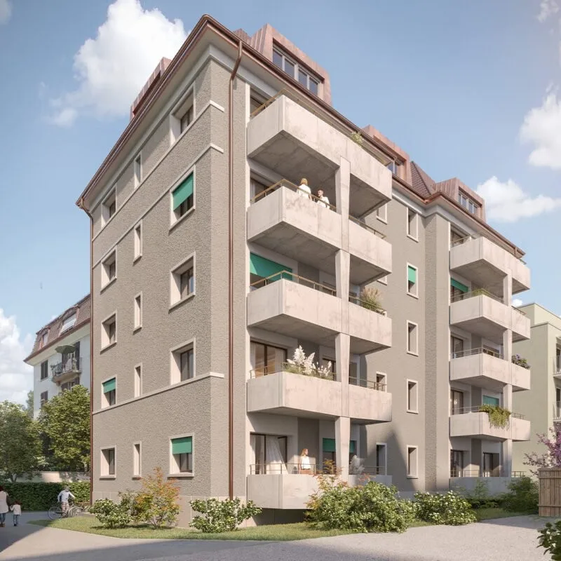 Erstvermietung, exklusive 3.5 Z-Wohnung in gehobenem Ausbaustandard