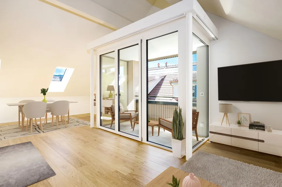 Moderne 3.5 Zimmer Dachwohnung