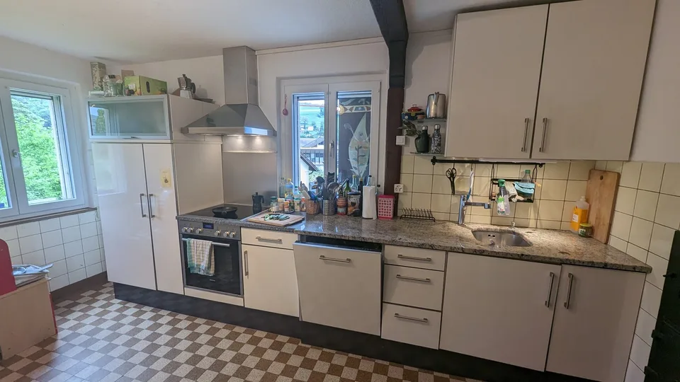 Grosszügige Maisonettewohnung mit schöner Aussicht in Künten – befristet bis Ende März 2027