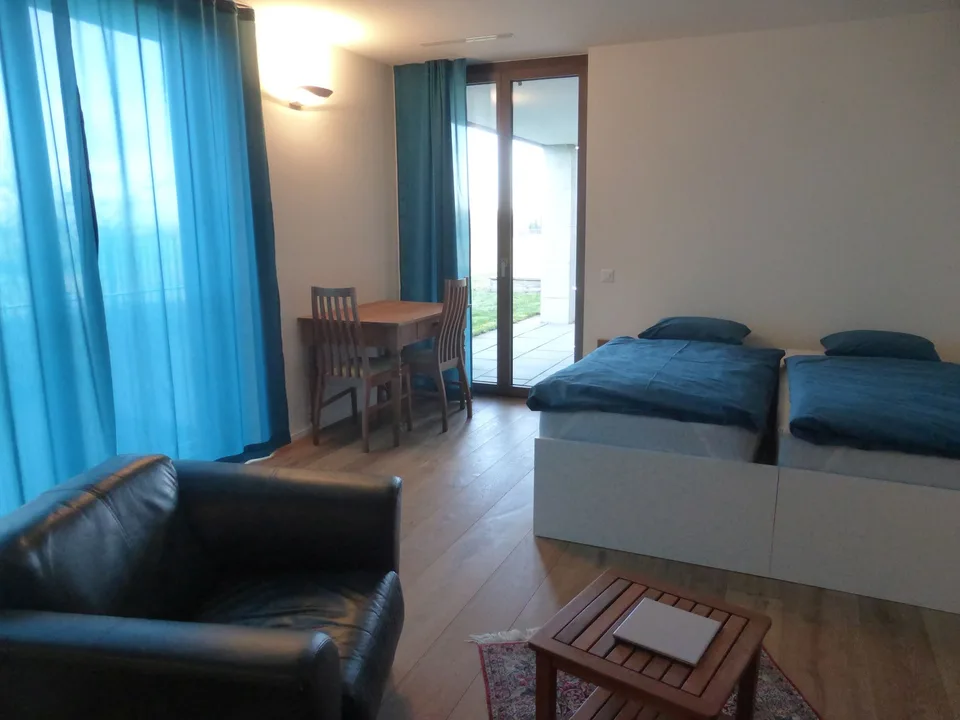 Grosse möblierte 1-Zimmer-Wohnung