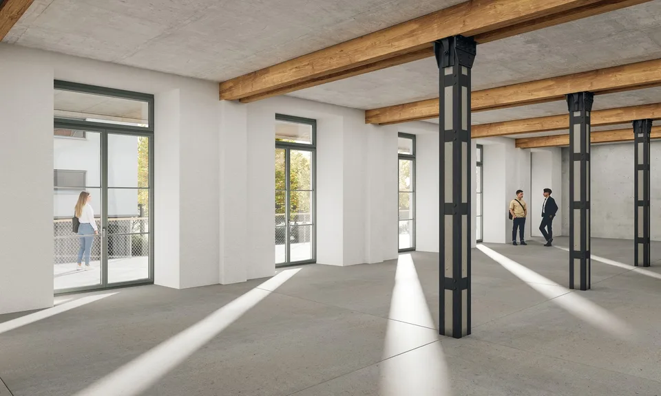 Erstvermietung - Gewerbeflächen mit industriellem Charme