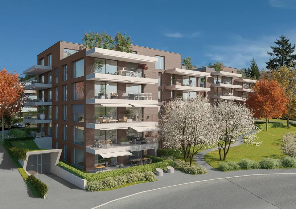 Neubau-Zimmer (13,5 m²) zu vermieten in einer grossen 99 m² 2-Personen-WG in Kloten