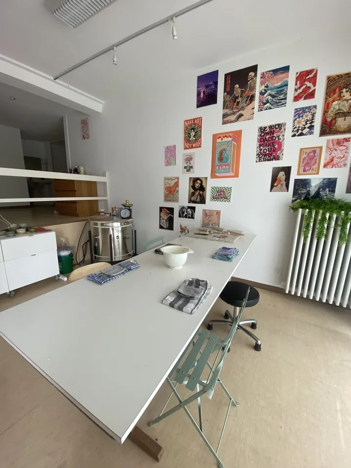 Kreativ-Atelier zur Mitbenutzung: Werde Teil eines kreativen Atelies