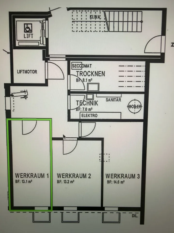 Werkraum / Bastelraum