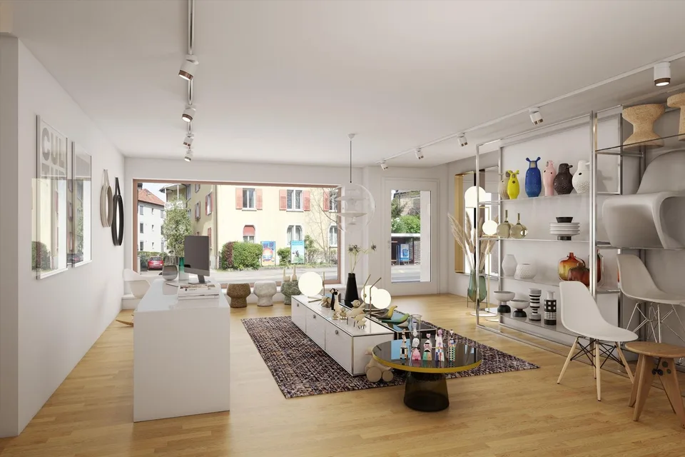 Neu ausgebaute Laden/Bürofläche an Top-Lage