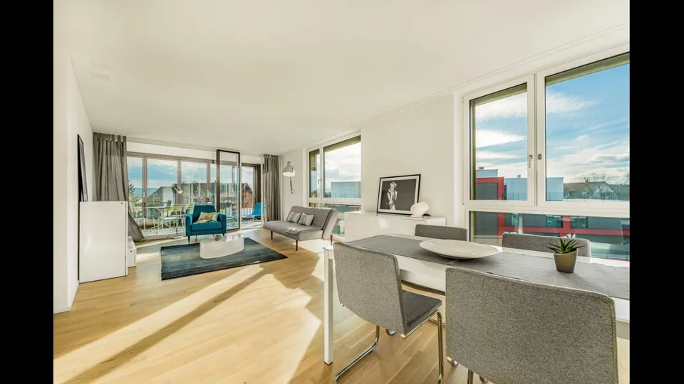 Traumhafte 3.5 Zimmer Wohnung in Bassersdorf an Top Lage mit wunderschönem Ausblick zu vermieten