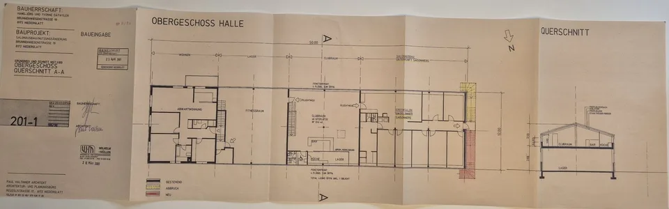 Vereins-/Clublokal in der Industrie von Niederglatt