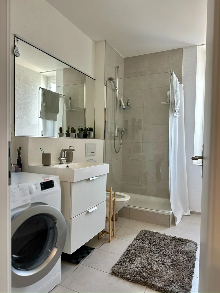 Schön möblierte 3-Zimmer Wohnung in Rieden AG (Ende November– Ende März)