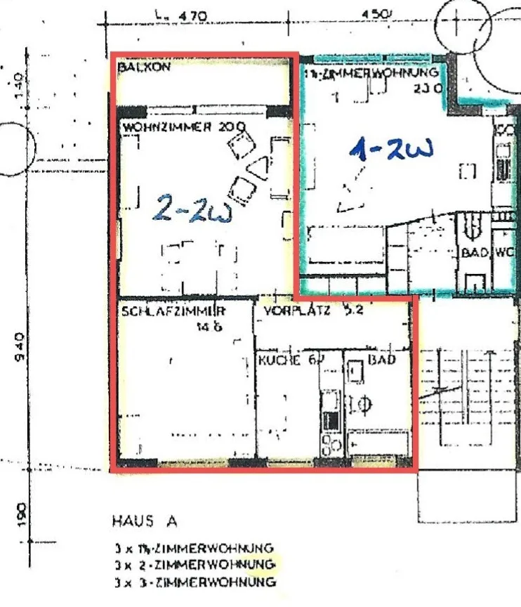 Nachmieter/in gesucht für 2-Zimmer-Wohnung in Turgi