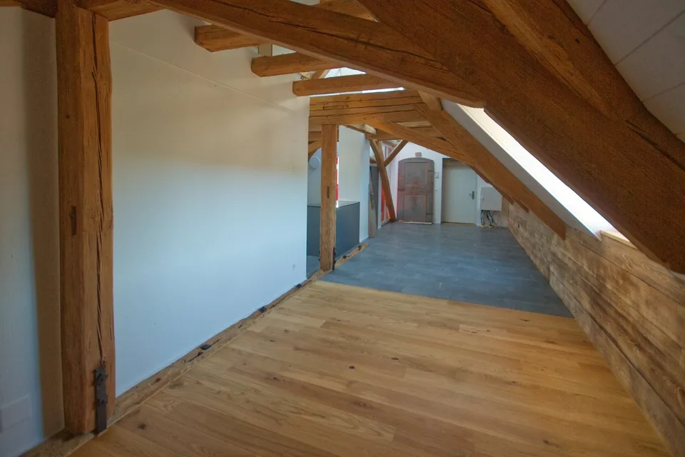 Neue einzigartig ausgebaute 2.5-Zimmerwohnung im Dachgeschoss