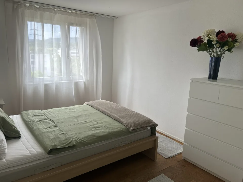 Helles und gemütliches Zimmer nahe Zürich