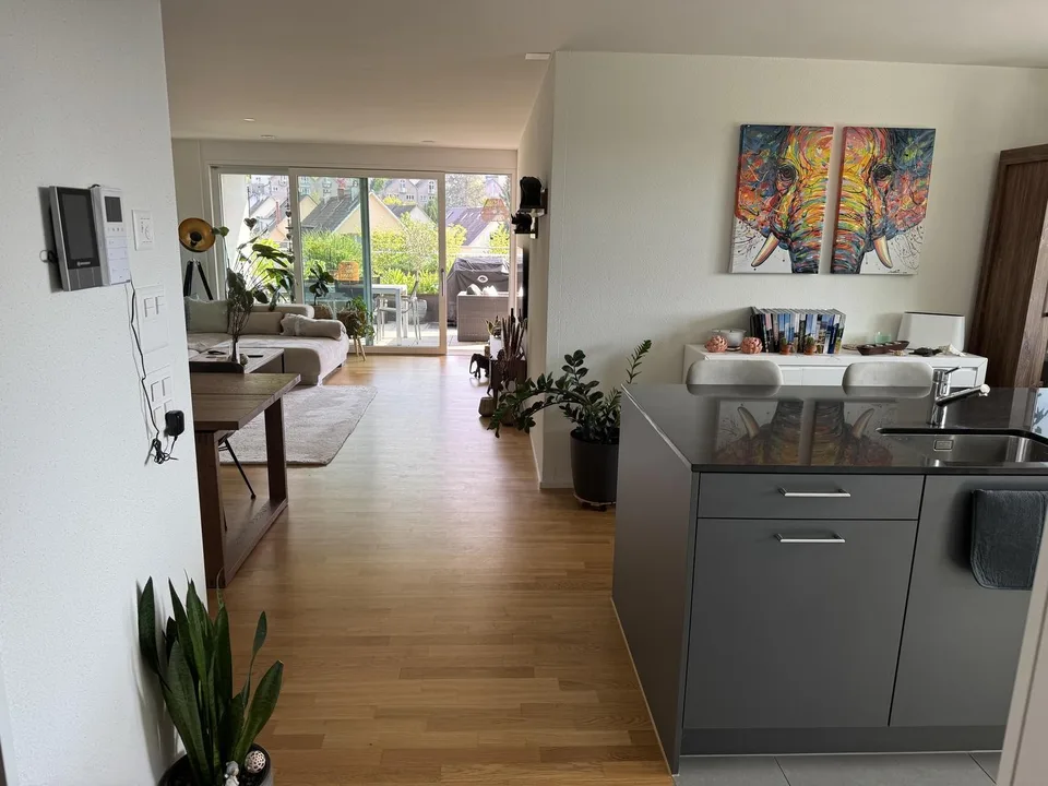 3½ Zimmer-Wohnung in Baden (AG), möbliert, auf Zeit