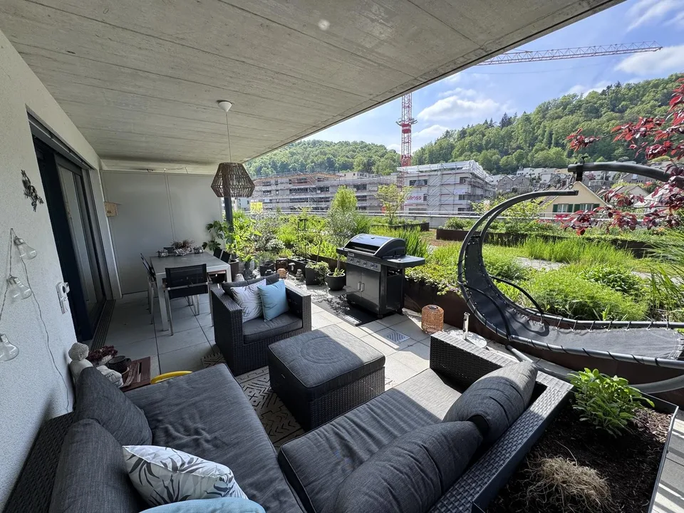 3½ Zimmer-Wohnung in Baden (AG), möbliert, auf Zeit