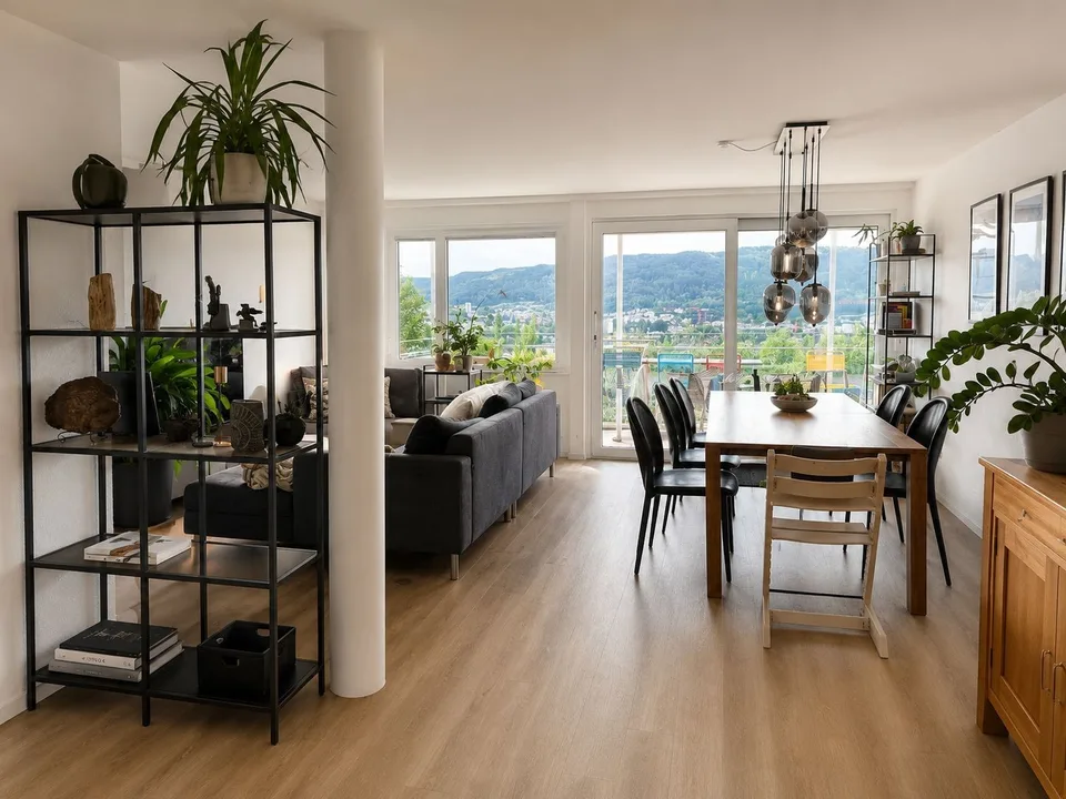 Terrassenwohnung mit Weitsicht