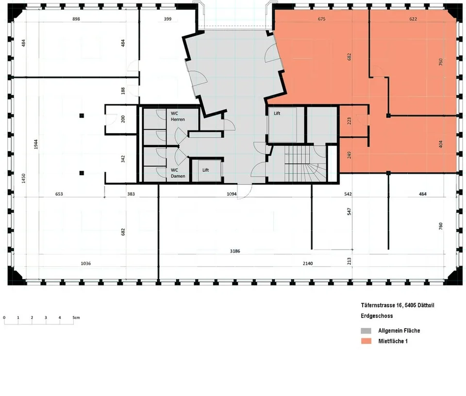 130 m2 - 1'100 m2 - Büroräumlichkeiten im Industriegebiet Täfern – photo 8 sur 8