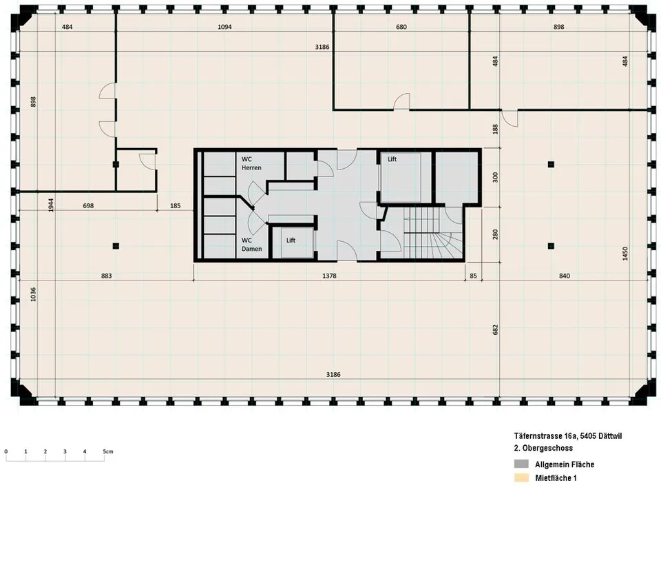 130 m2 - 1'100 m2 - Büroräumlichkeiten im Industriegebiet Täfern – photo 6 sur 8
