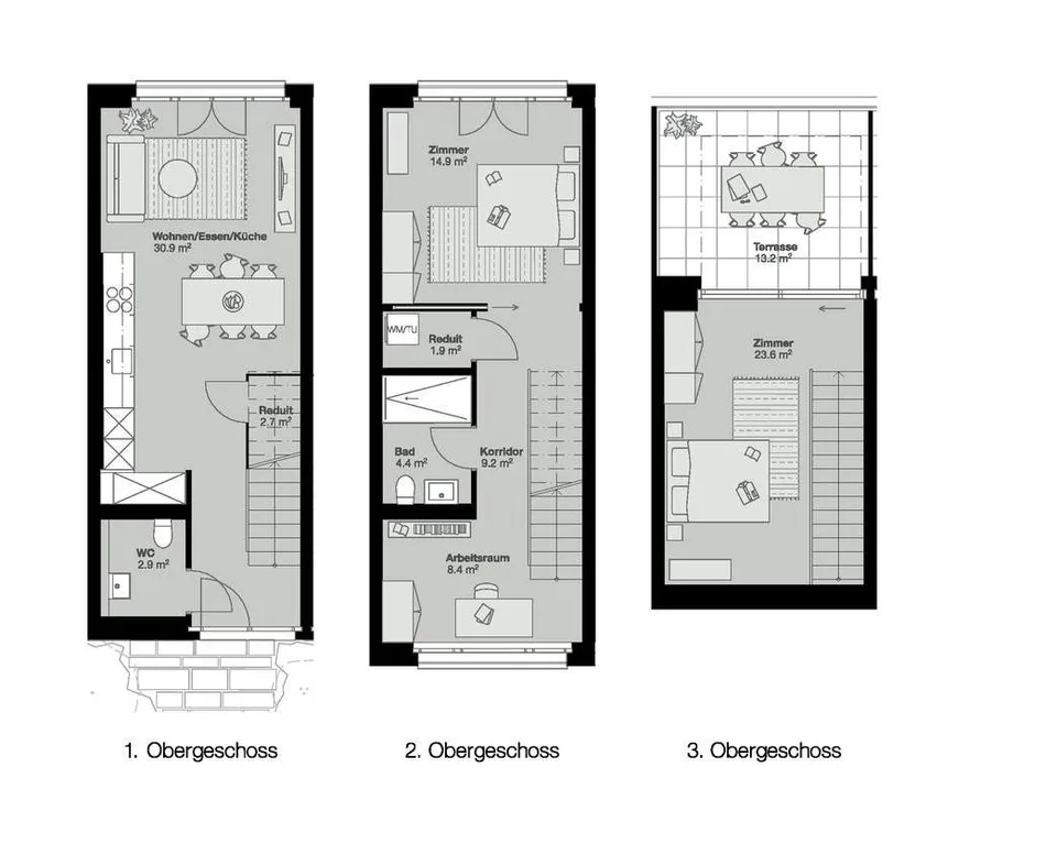 Urbanes Wohnen im Reihenhaus-Stil – foto 8 di 8