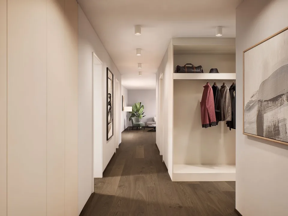 3.5 Zimmer Neubau Attikawohnung an ruhiger Lage in Oerlikon – Foto 7 von 8