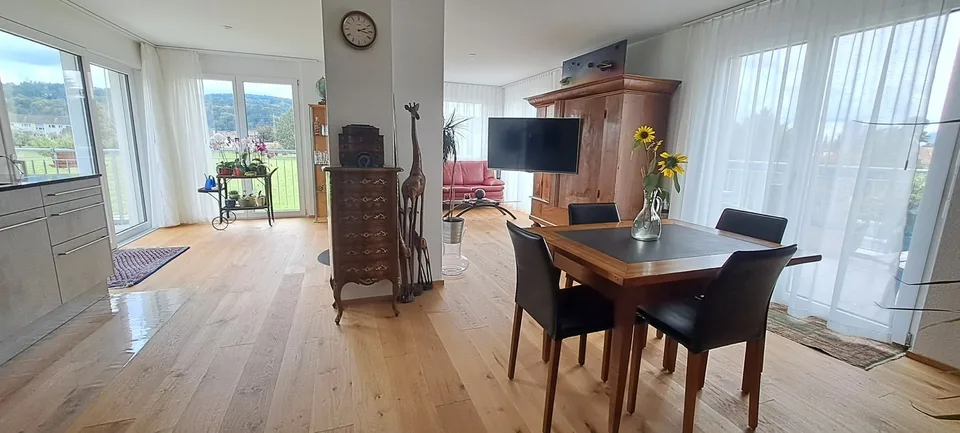 Attika 2.5 Zimmer möbliert befristet