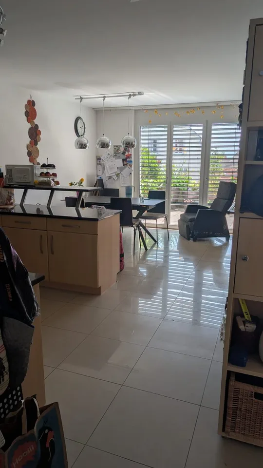 Helle 4.5-Zimmer-Wohnung mit Terrasse und Kamin in Russikon