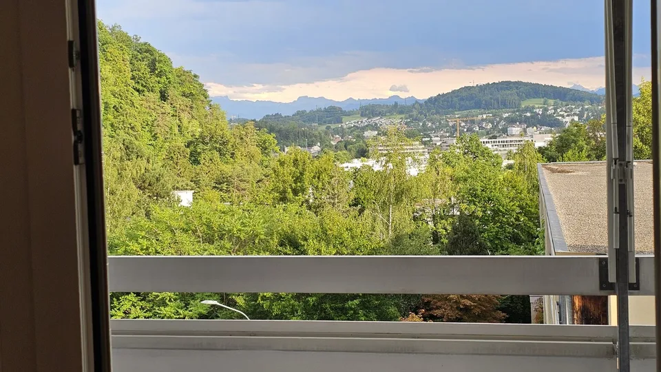 3.5-Zimmer Wohnung in Zürich Leimbach mit Alpensicht