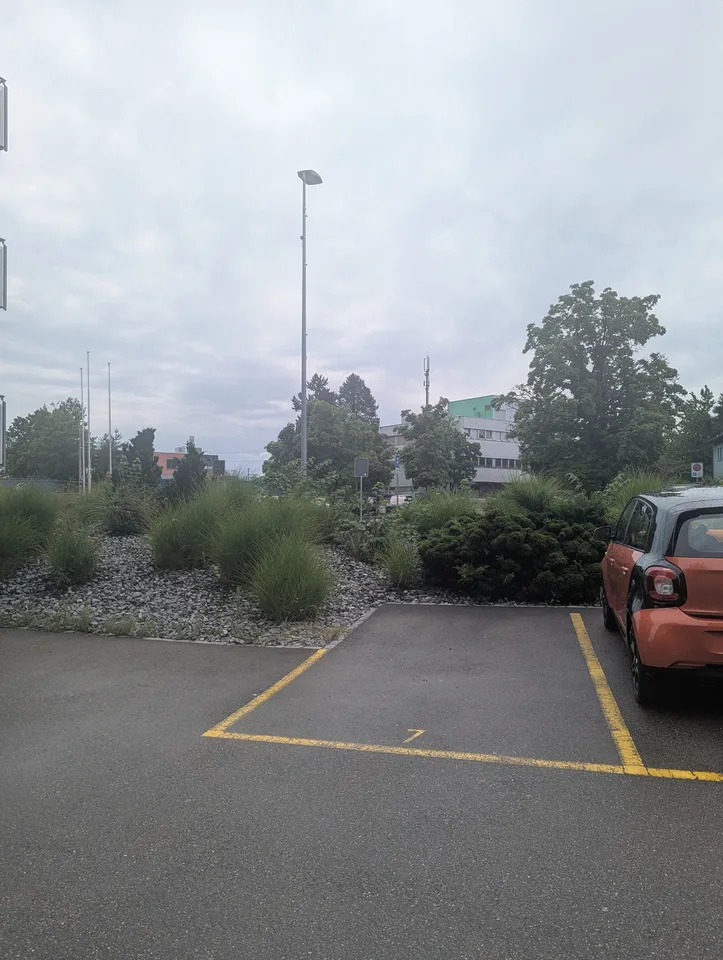 Parkplatz befristet bis 30.09.
