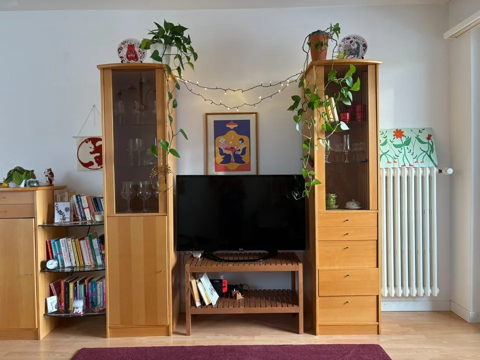 Cozy WG-Zimmer, balcony and shared living room