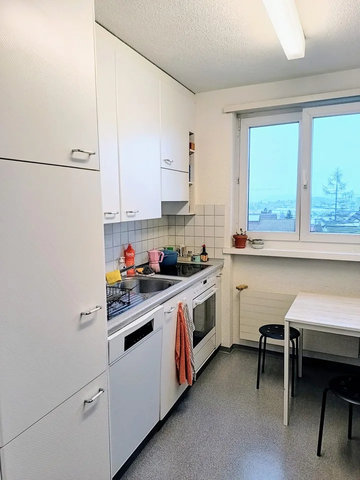 Helles Wohn-/Arbeitszimmer mit Balkon + Schlafzimmer für dich allein – ruhige WG in Zürich-Affoltern