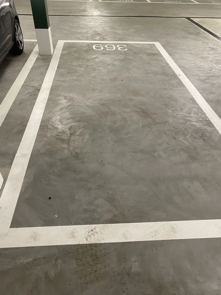 Parkplatz in der Tiefgarage