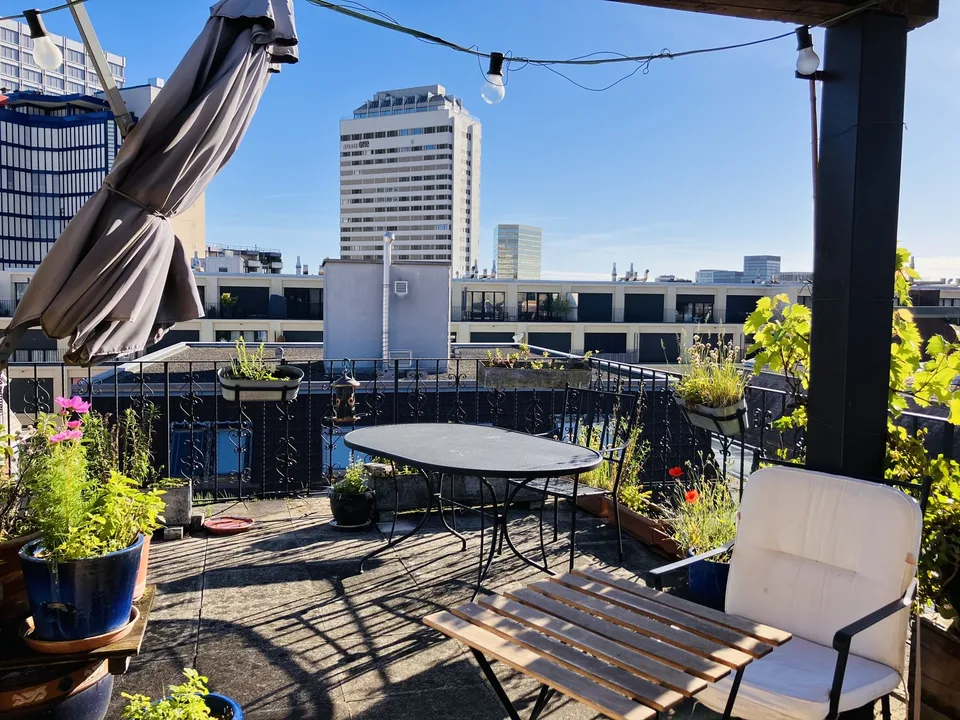Cozy, furnished flat with big private terrace to sublet for 3-3.5 months (Oct 2026 - Jan 2027) in a nice part part of Oerlikon