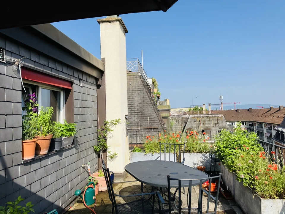 Cozy, furnished flat with big private terrace to sublet for 3-3.5 months (Oct 2026 - Jan 2027) in a nice part part of Oerlikon
