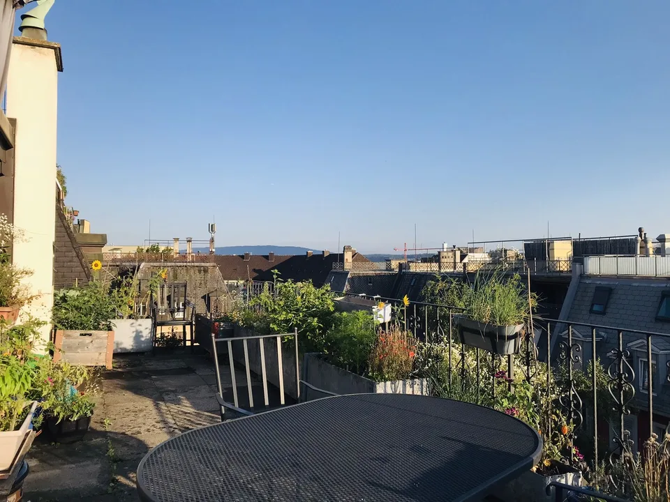 Cozy, furnished flat with big private terrace to sublet for 3-3.5 months (Oct 2026 - Jan 2027) in a nice part part of Oerlikon