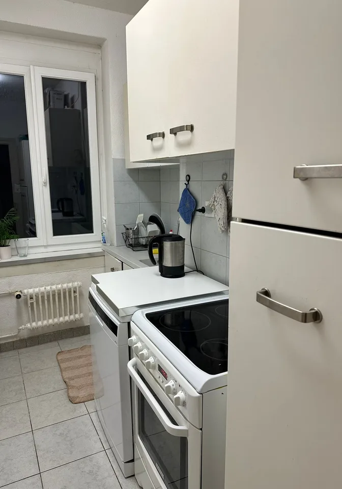 Spacious Room in Zurich Seebach – Sleeps Up to 3 Guests