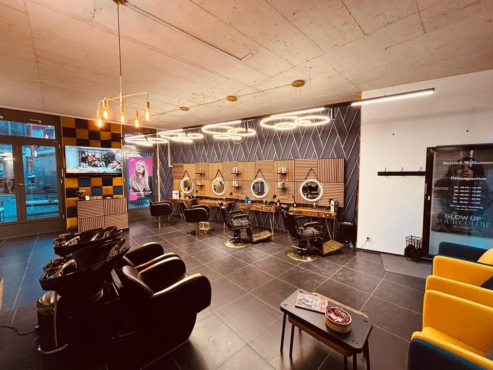 Arbeitsplatz im Coiffeursalon