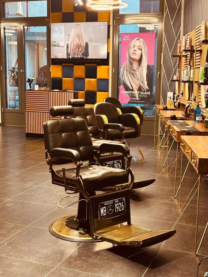 Arbeitsplatz im Coiffeursalon