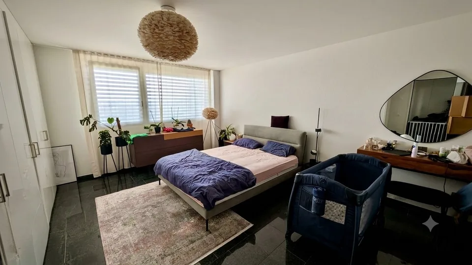 Rent a 4.5 Rooms (153m2) Gross, Luxurious Apartment in Stettbach Dübendorf
