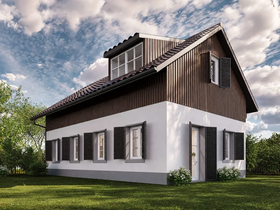 Freistehendes 3.5-Zimmer Premium Loft-Haus mit Full-Service in Dübendorf