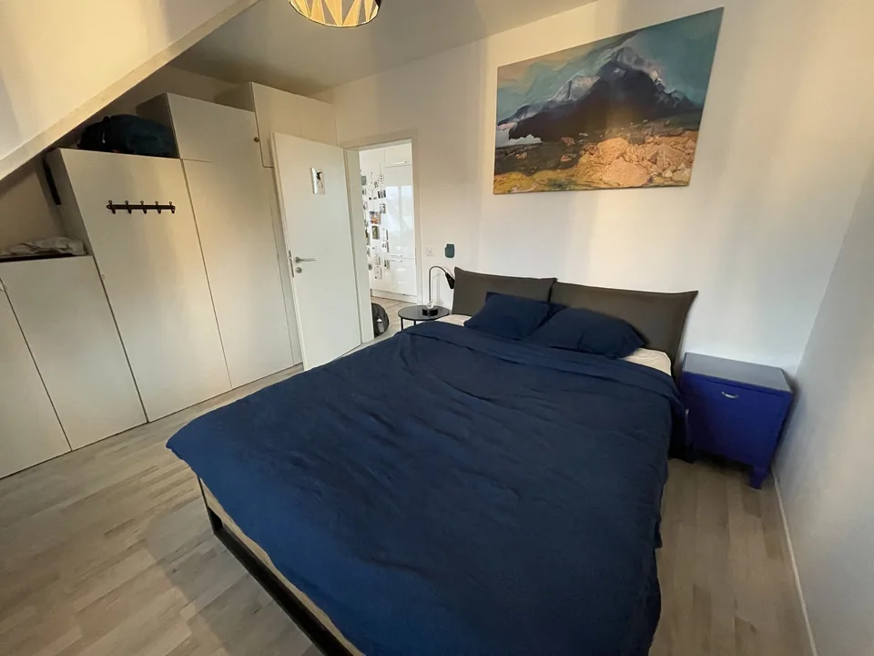 grosse und schöne Dachgeschosswohnung
