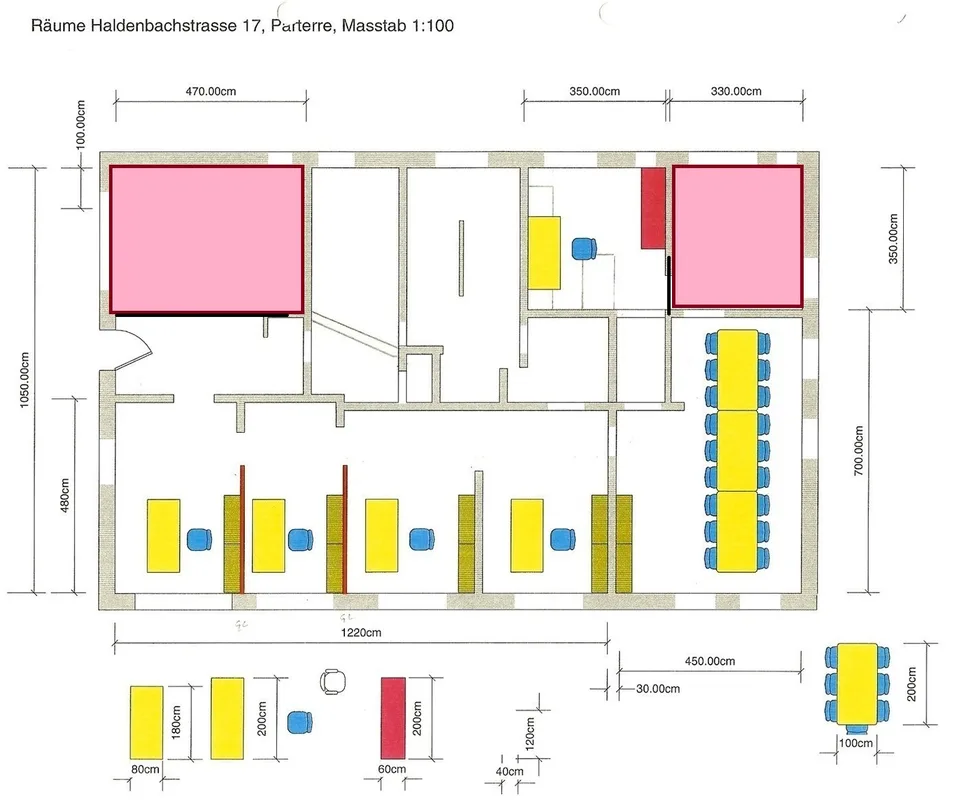 Büro nahe Uni, ETH und USZ (Ohne A.2)